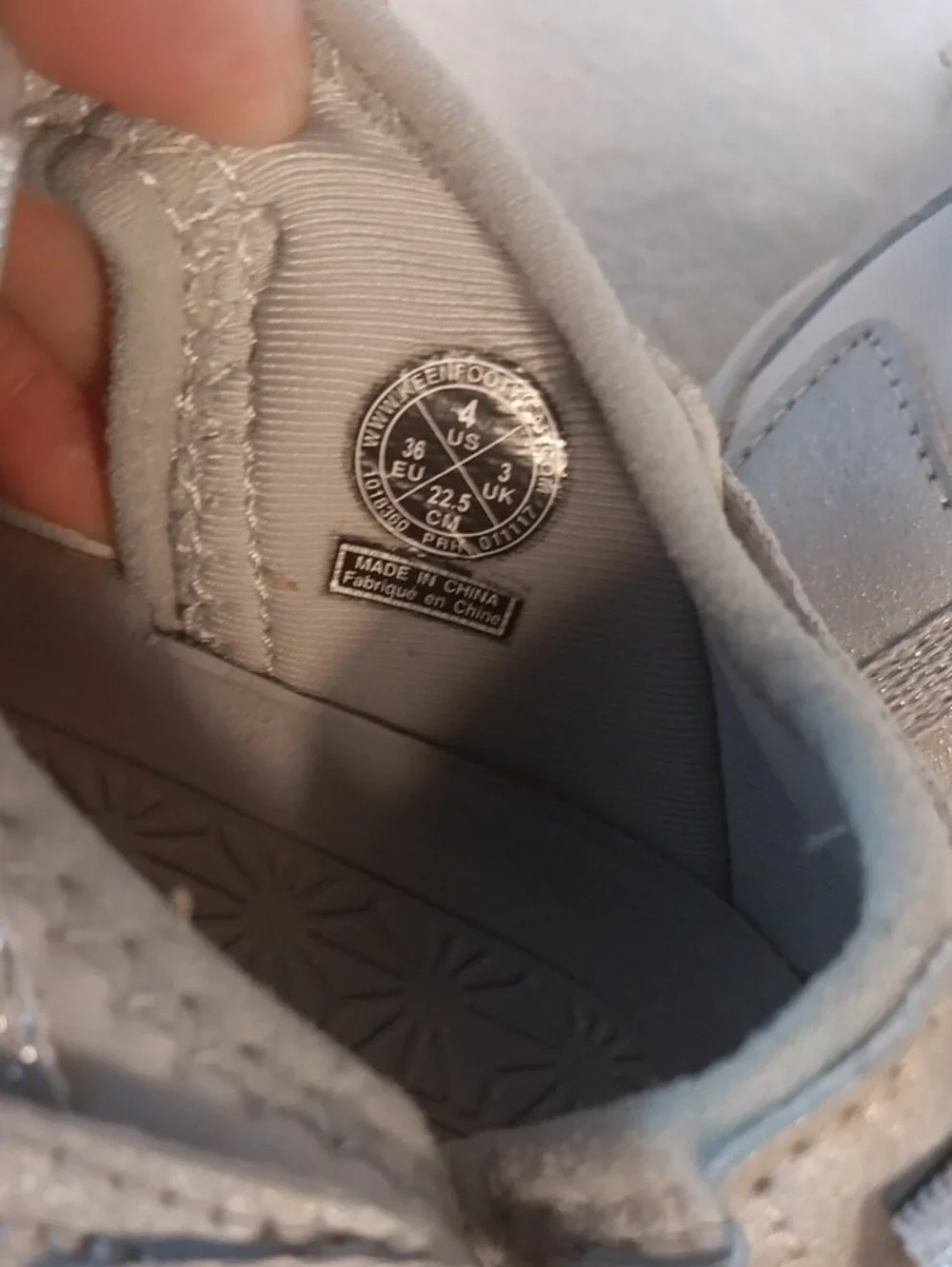 Keen Girl's Silver Grey Outdoor Sport Sandals
